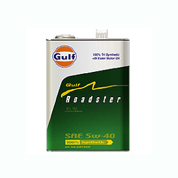 Gulf Roadster 5W40　ガルフ　ロードスター　3.7L×3缶
