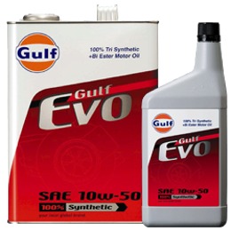Gulf EVO 10W50　ガルフ エボ　4L×3缶